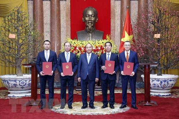 Chủ tịch nước trao Quyết định bổ nhiệm Đại sứ Việt Nam tại các nước