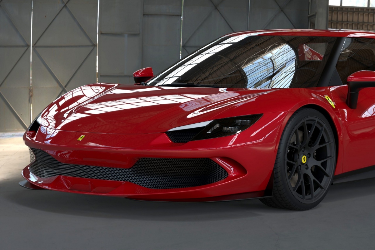 Cận cảnh Ferrari 296 GTB được nâng cấp bởi DMC