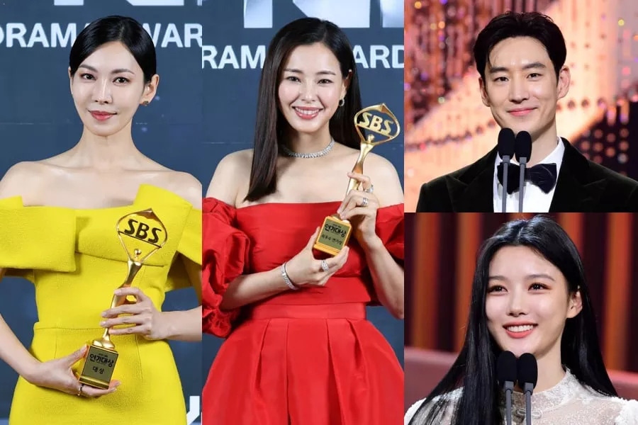 Kim So Yeon "The Penthouse" thắng lớn tại SBS Drama Awards 2021