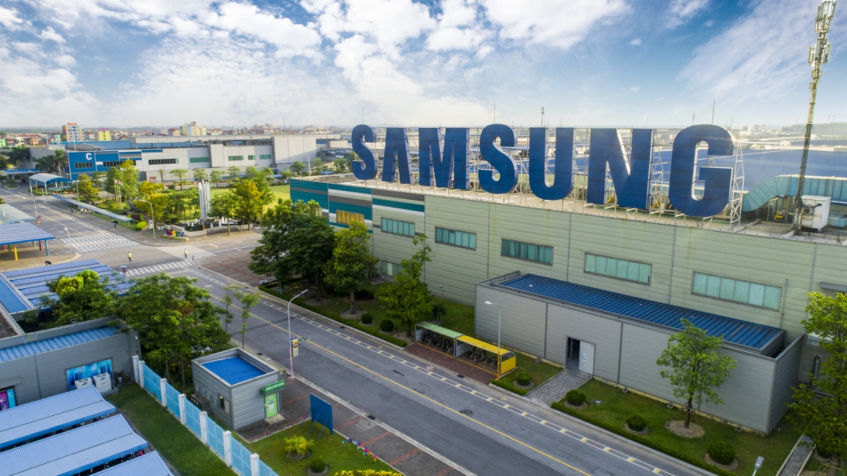 Samsung Việt Nam đạt doanh thu 74,2 tỷ USD