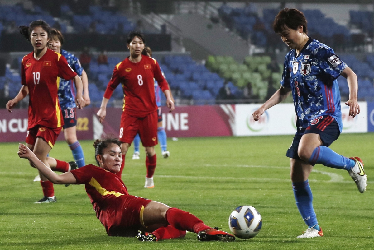 Dư âm ĐT nữ Việt Nam 0-3 ĐT nữ Nhật Bản: Giữ vững niềm tin chờ vé World Cup