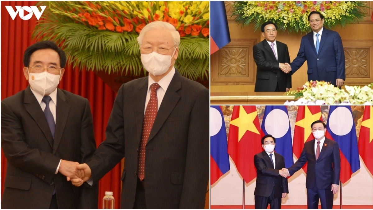 Nhìn lại các hoạt động của Thủ tướng Lào trong chuyến thăm chính thức Việt Nam
