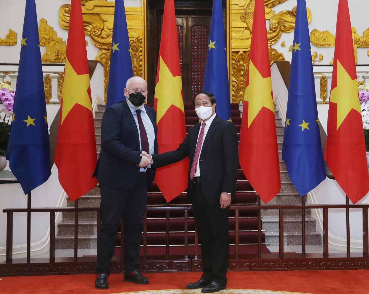 Phó Thủ tướng Lê Văn Thành đề nghị EU sớm gỡ bỏ thẻ vàng IUU cho Việt Nam