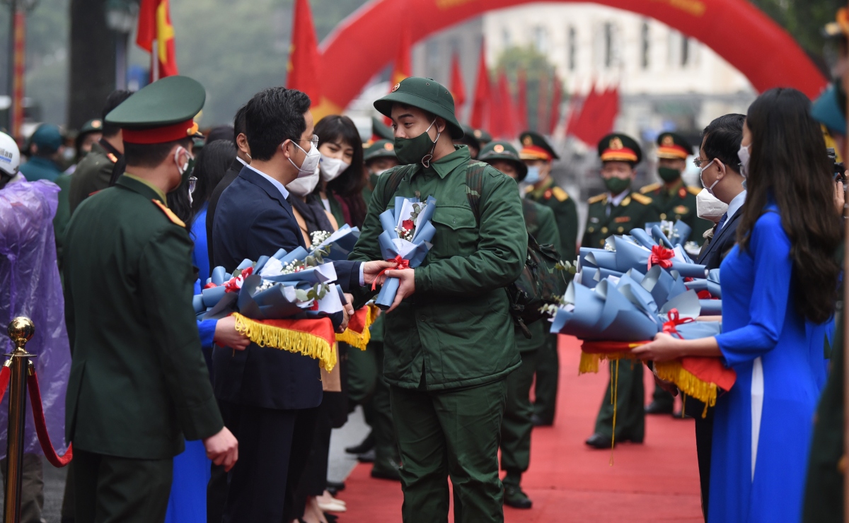 Sáng nay, Hà Nội tổ chức Lễ giao nhận quân năm 2022