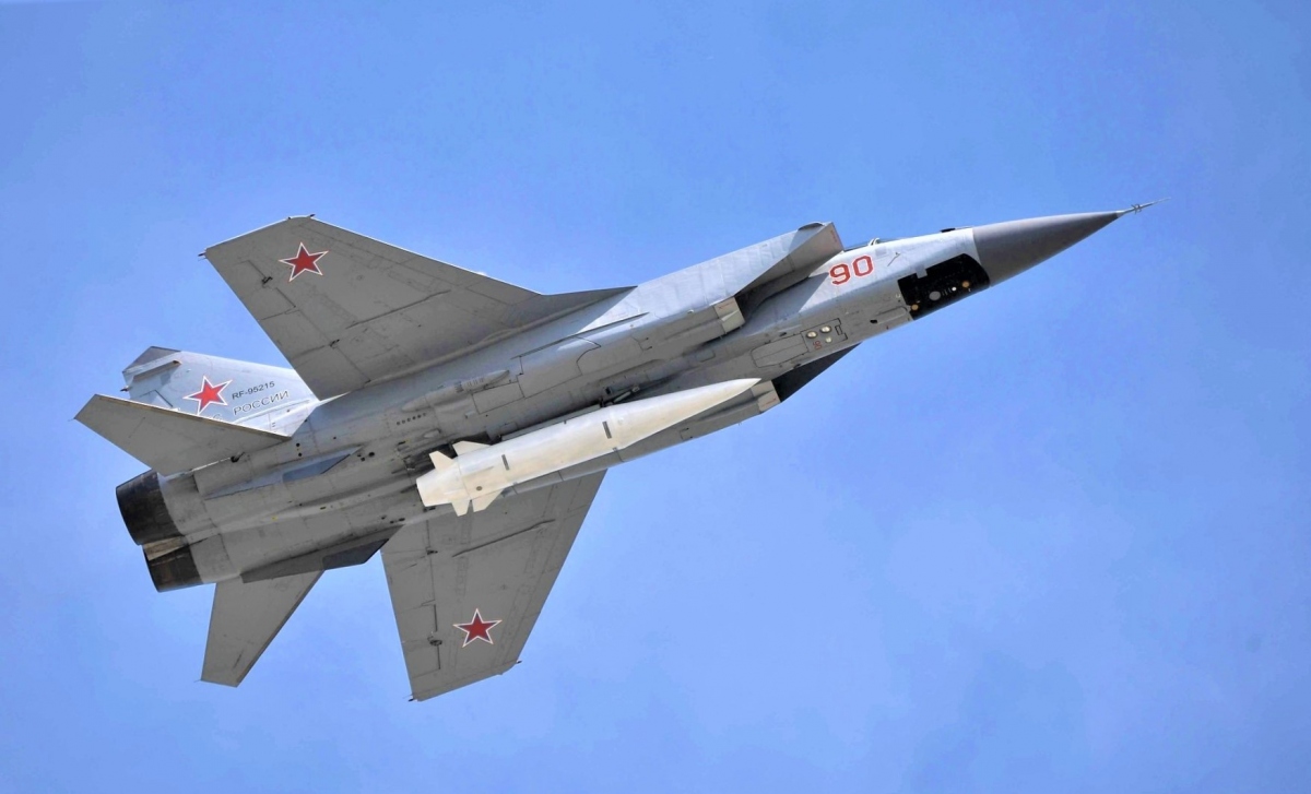 Chuẩn bị cho tình huống xấu nhất, Nga điều MiG-31K mang tên lửa Kinzhal tới Kaliningrad