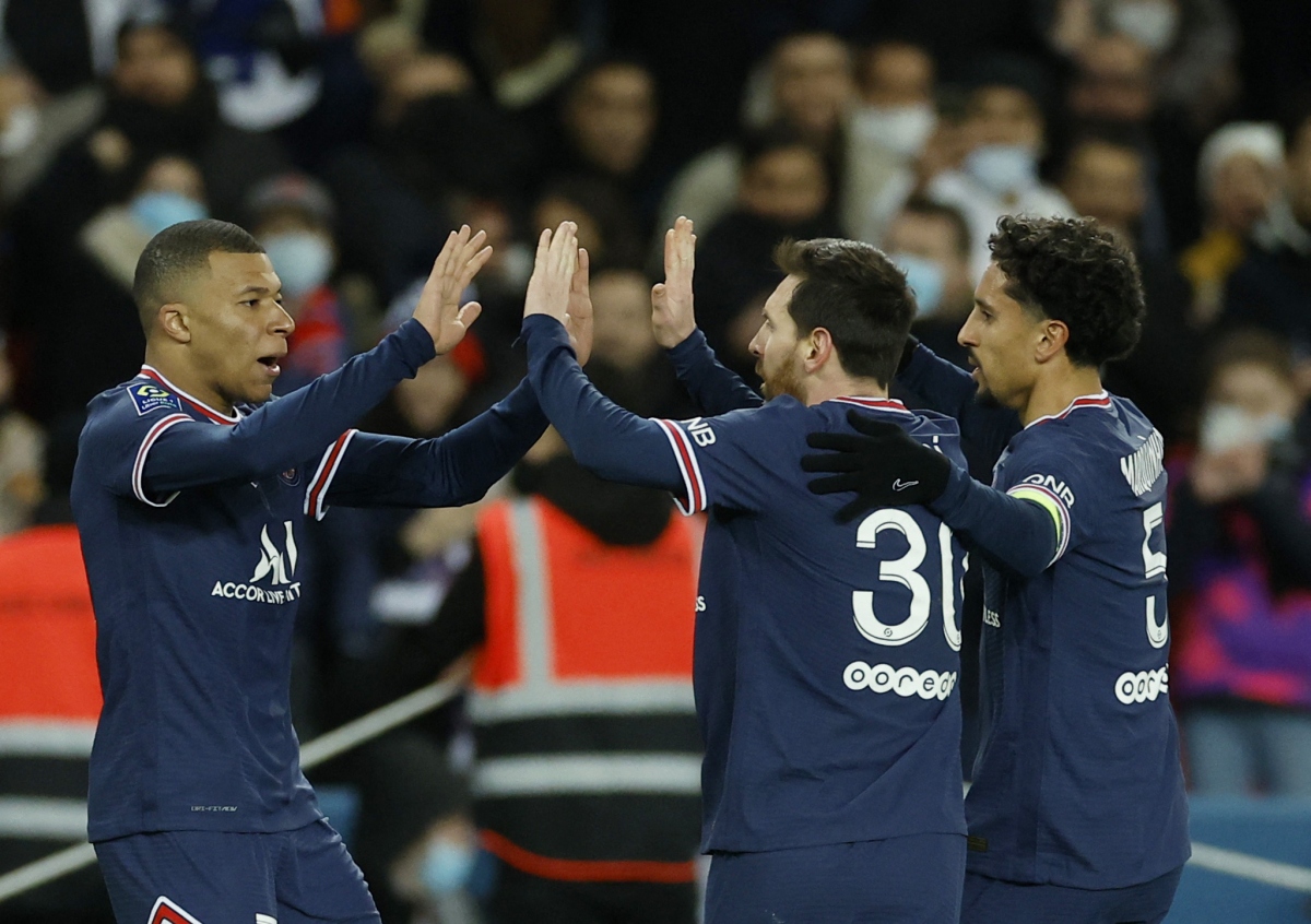 “Song sát” Messi - Mbappe giúp PSG ngược dòng thần thánh trước Saint-Etienne