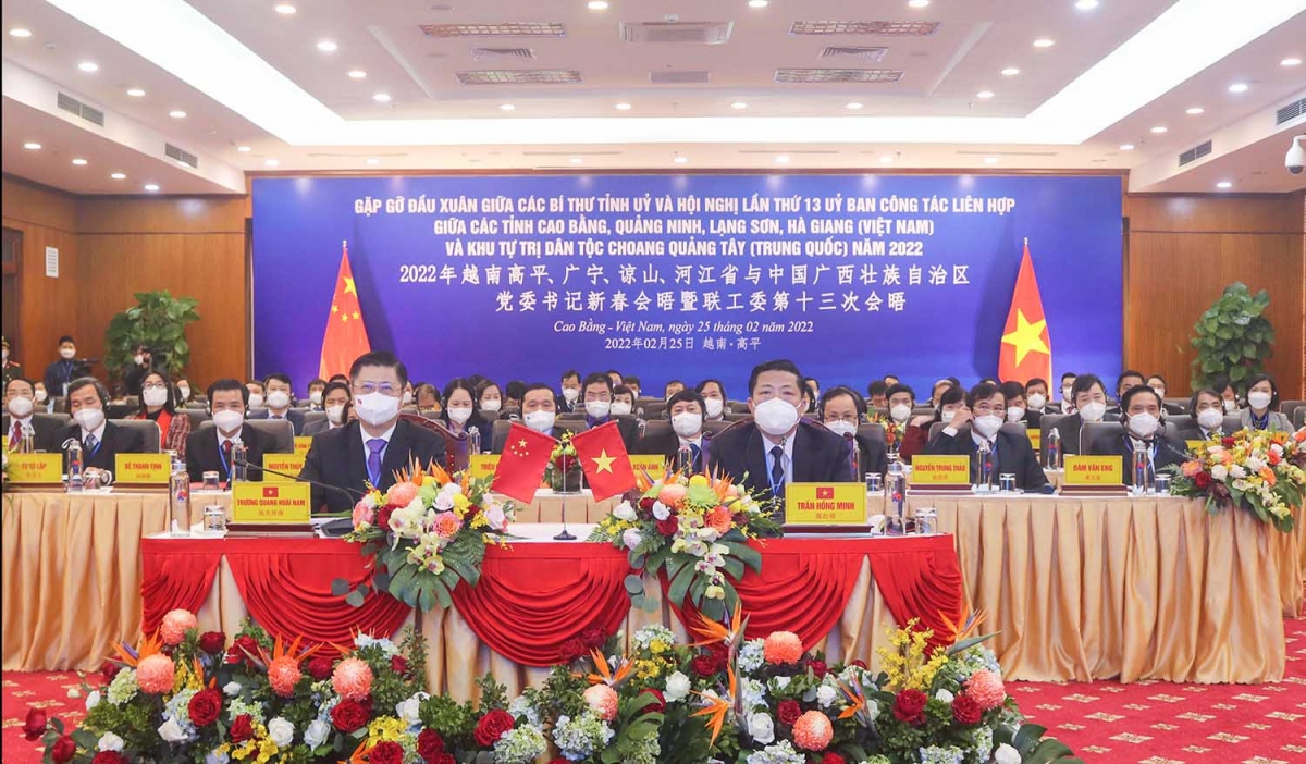 Gặp gỡ đầu xuân 4 tỉnh biên giới Việt Nam với Quảng Tây - Trung Quốc