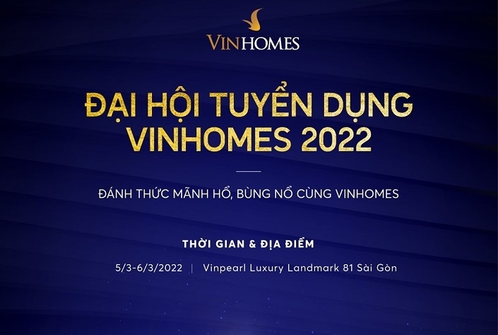 Vinhomes tổ chức Đại hội tuyển dụng đầu tiên của năm 2022