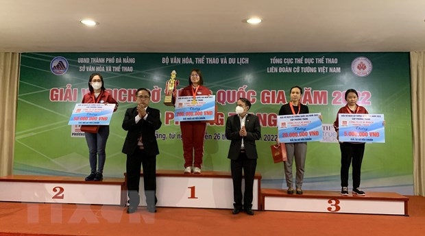 Bế mạc Giải Vô địch Cờ tướng quốc gia năm 2022 tại Đà Nẵng
