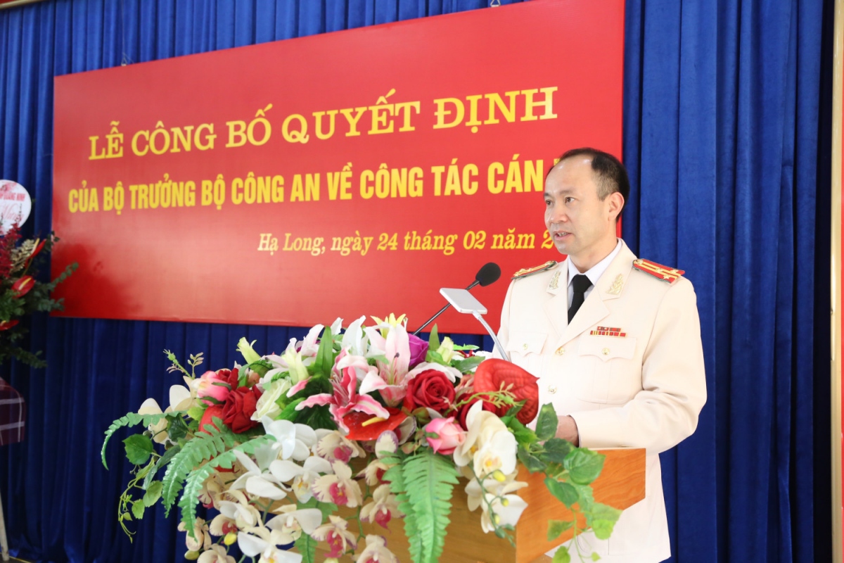 Công an tỉnh Quảng Ninh có tân Phó Giám đốc