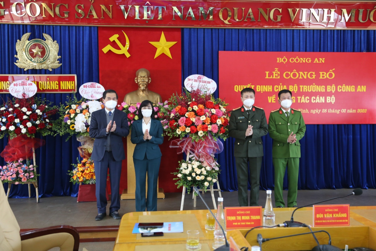 Giám đốc Công an tỉnh Quảng Ninh giữ chức Cục trưởng Cục CSĐT tội phạm về tham nhũng