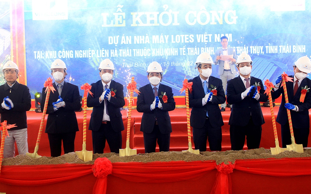 Khởi công 5 dự án tổng vốn đầu tư hơn 6.300 tỷ đồng tại Thái Bình
