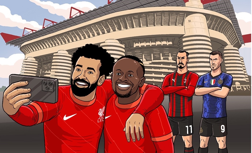 Biếm hoạ 24h: Liverpool dễ dàng "bắt nạt" cả 2 đội bóng thành Milan