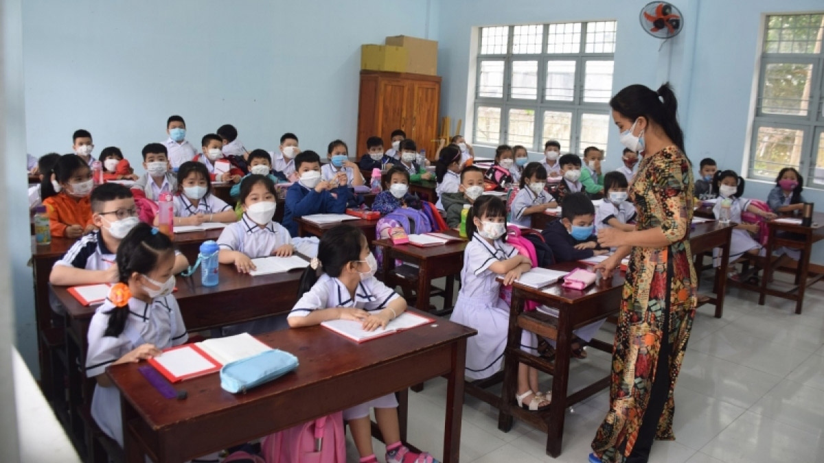 Học sinh từ lớp 1 - 6 ở An Giang đi học trực tiếp từ ngày 21/2