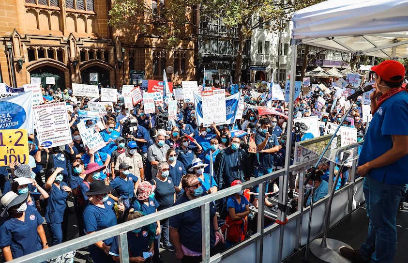 Hàng nghìn y tá tại Australia đình công yêu cầu tăng lương
