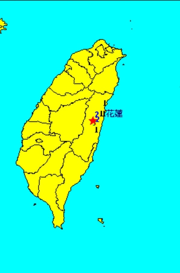 Động đất có độ lớn 6,6 tại Đài Loan (Trung Quốc)