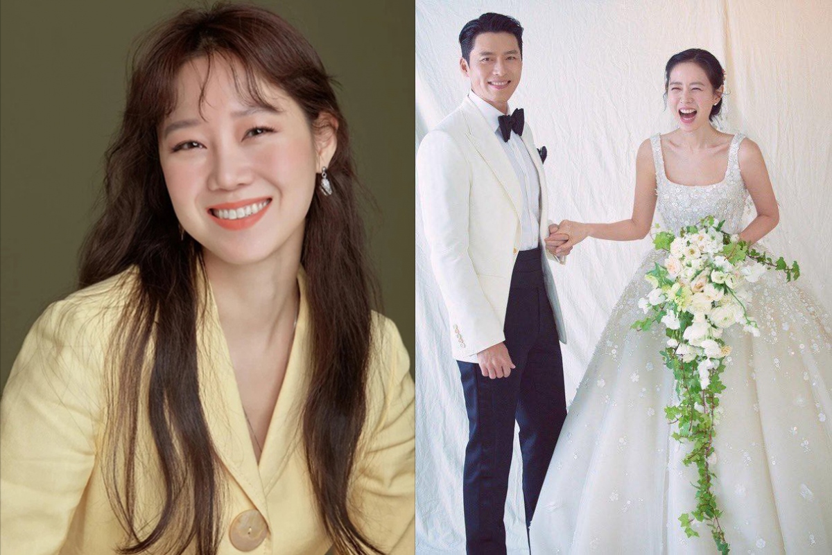 Nữ diễn viên Gong Hyo Jin bắt được hoa cưới của bạn thân Son Ye Jin