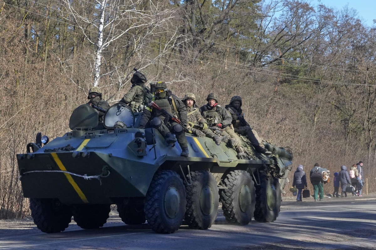 Hình ảnh Ukraine trong ngày thứ 15 xảy ra chiến sự với Nga