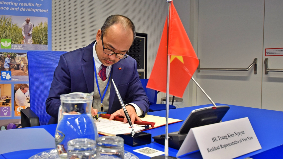 Việt Nam và Cơ quan Năng lượng nguyên tử quốc tế (IAEA) ký văn kiện định hình hợp tác