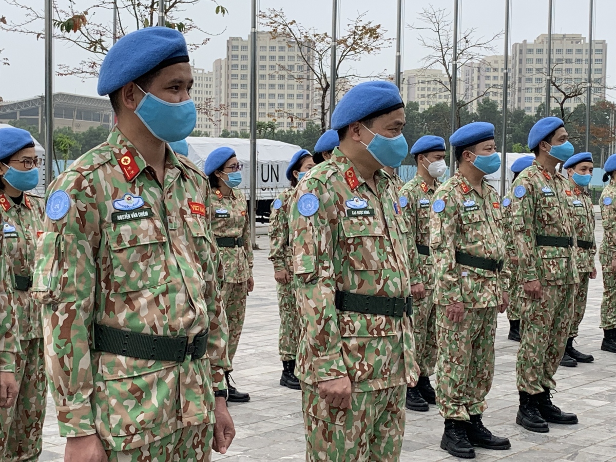 Đội công binh "Mũ nồi xanh" Việt Nam sẵn sàng với sứ mệnh ở châu Phi