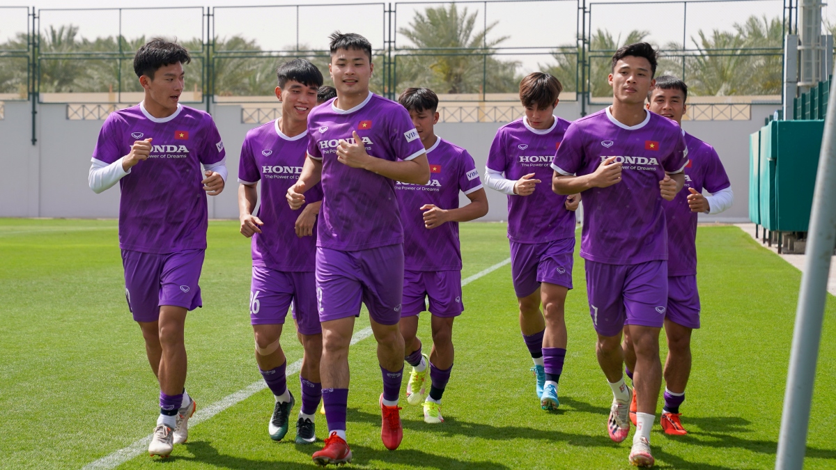 U23 Việt Nam sẵn sàng gây bất ngờ trước U23 Croatia ở Dubai Cup 2022