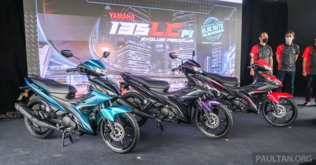 Yamaha 135LC Fi 2022 ra mắt tại Malaysia