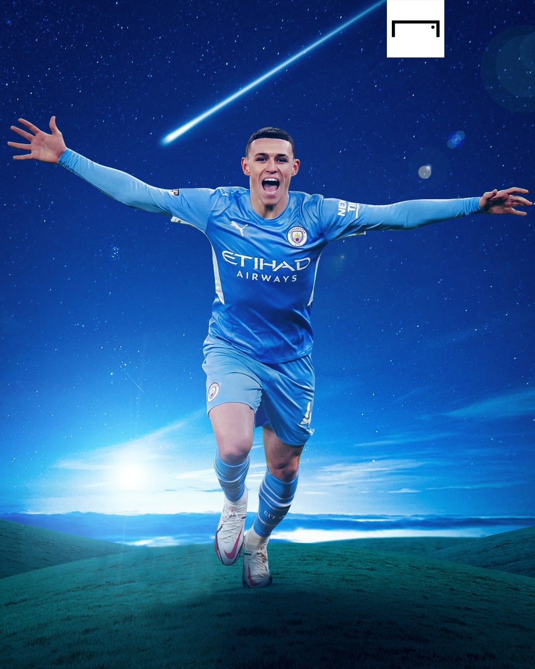 Phil Foden liên tiếp tỏa sáng. (Ảnh: Goal)