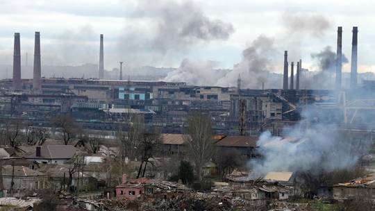 Ukraine đề nghị Nga mở hành lang nhân đạo từ nhà máy thép Azovstal ở Mariupol