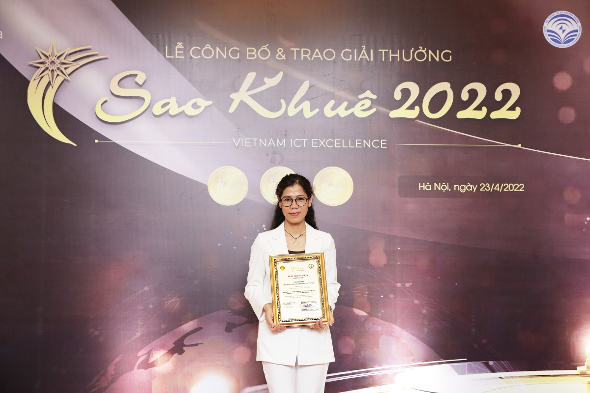 Ví VNPAY đạt danh hiệu sản phẩm xuất sắc tại Giải thưởng Sao Khuê 2022