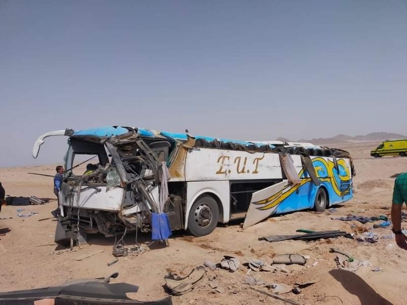 Tai nạn giao thông nghiêm trọng 46 người thương vong ở Ai Cập