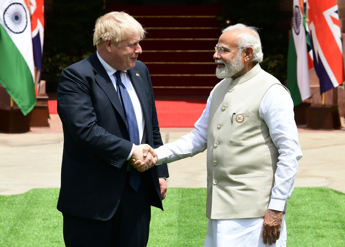 Anh - Ấn Độ hướng tới mục tiêu ký kết Hiệp định thương mại tự do