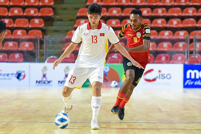 ĐT Futsal Việt Nam “đè bẹp” ĐT Futsal Timor Leste