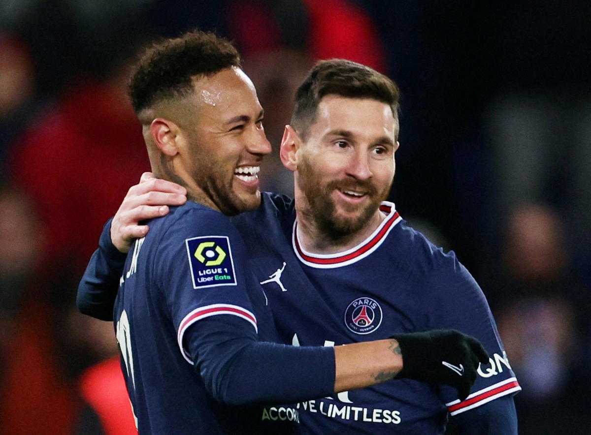 Messi, Neymar và Mbappe cùng lập công, PSG thắng hủy diệt Lorient