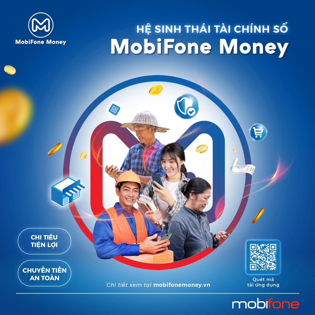 MobiFone cung cấp nhiều dịch vụ thanh toán không tiền mặt và chuyển đổi số