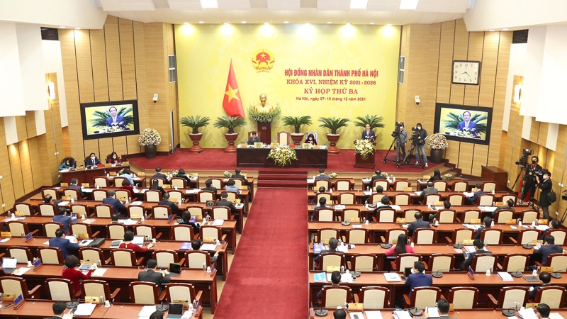 Kỳ họp thứ 4 HĐND thành phố Hà Nội xem xét bổ sung, điều chỉnh vốn trung hạn 5 năm
