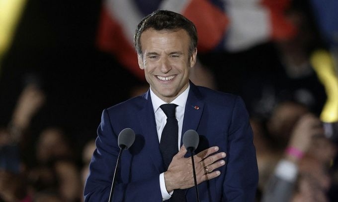 Ông Putin chúc mừng ông Macron chiến thắng trong cuộc bầu cử Pháp