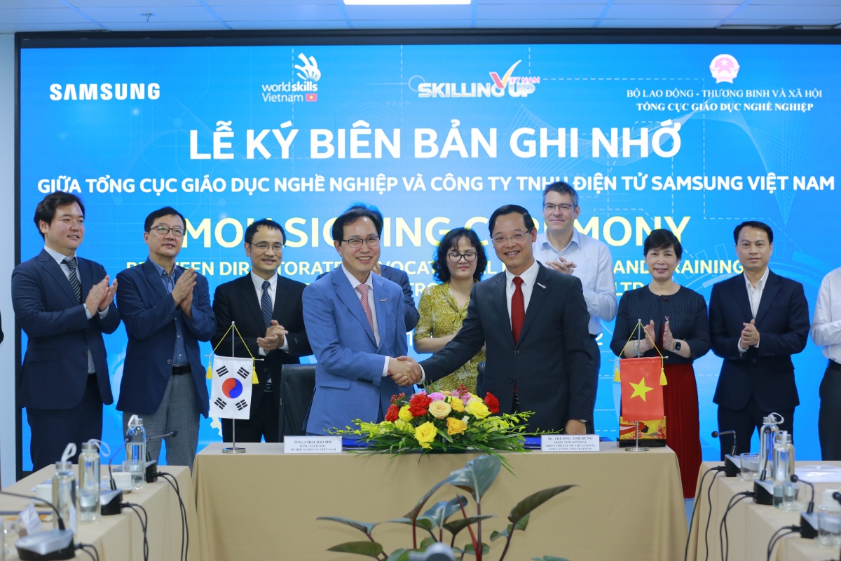 Samsung đồng hành cùng Việt Nam trong kỳ thi tay nghề thế giới lần thứ 46 tại Thượng Hải