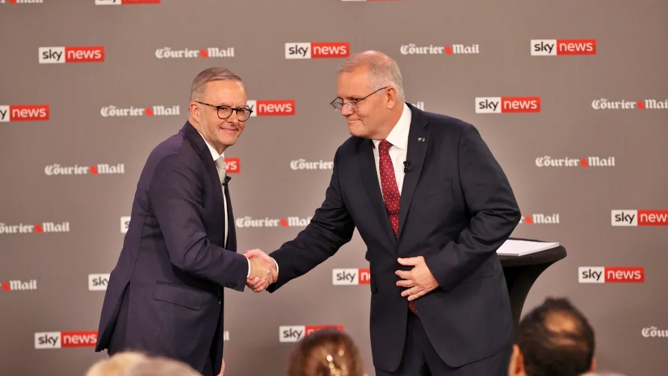 Lần đầu hai ứng cử viên Thủ tướng Australia tranh luận trực tiếp