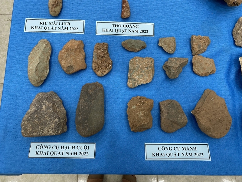Phát hiện trên 2.000 hiện vật khoảng 7.000 - 9.000 năm tại hang Thẩm Tâu (Điện Biên)