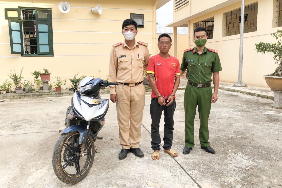 Bắt giữ đối tượng từ Điện Biên sang Sơn La trộm cắp xe máy