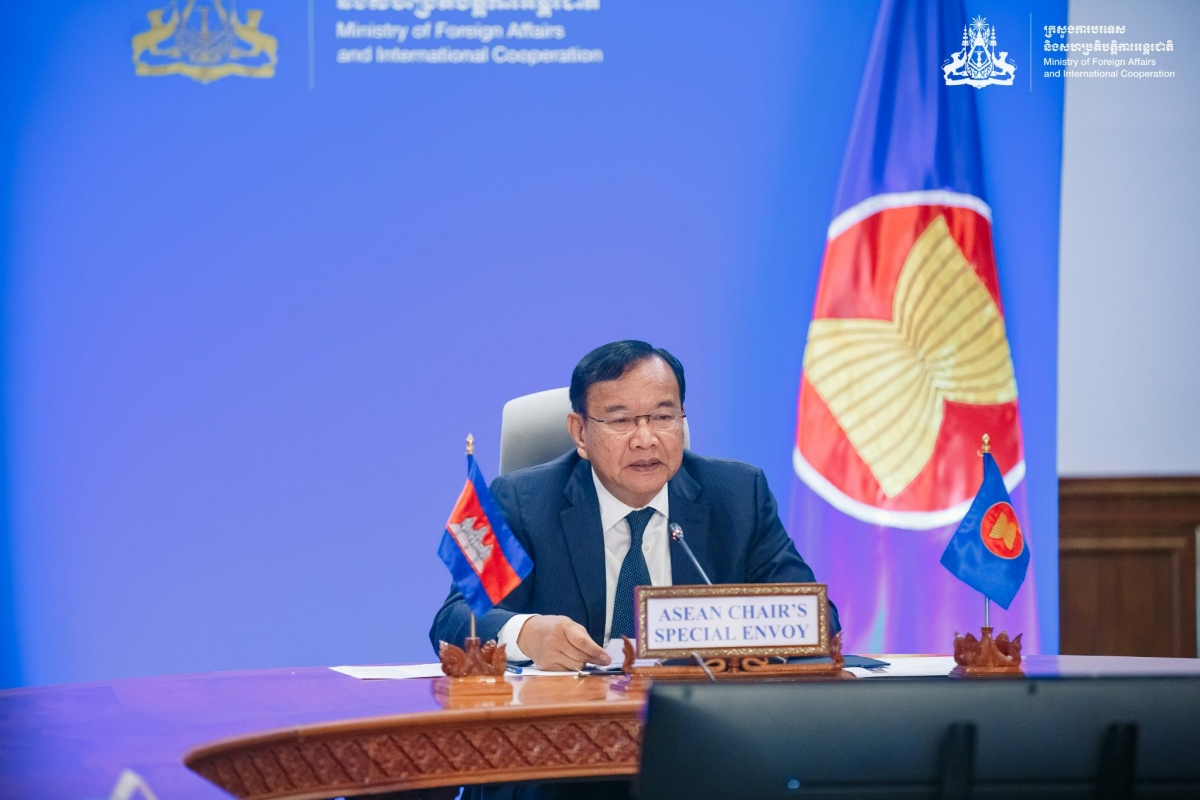 Campuchia hi vọng sẽ góp phần xây dựng hòa bình tại Myanmar