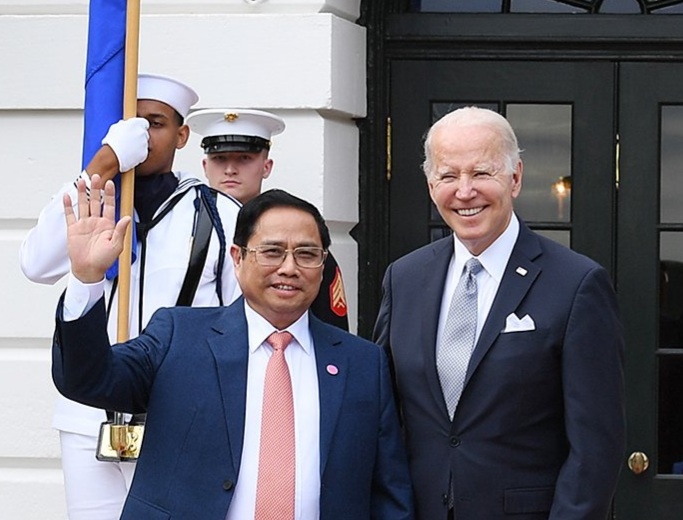 Thủ tướng Phạm Minh Chính dự chiêu đãi của Tổng thống Hoa Kỳ Joe Biden