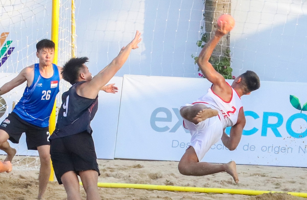 SEA Games 31: Tiếp tục toàn thắng, bóng ném bãi biển Việt Nam đặt 1 tay lên tấm HCV