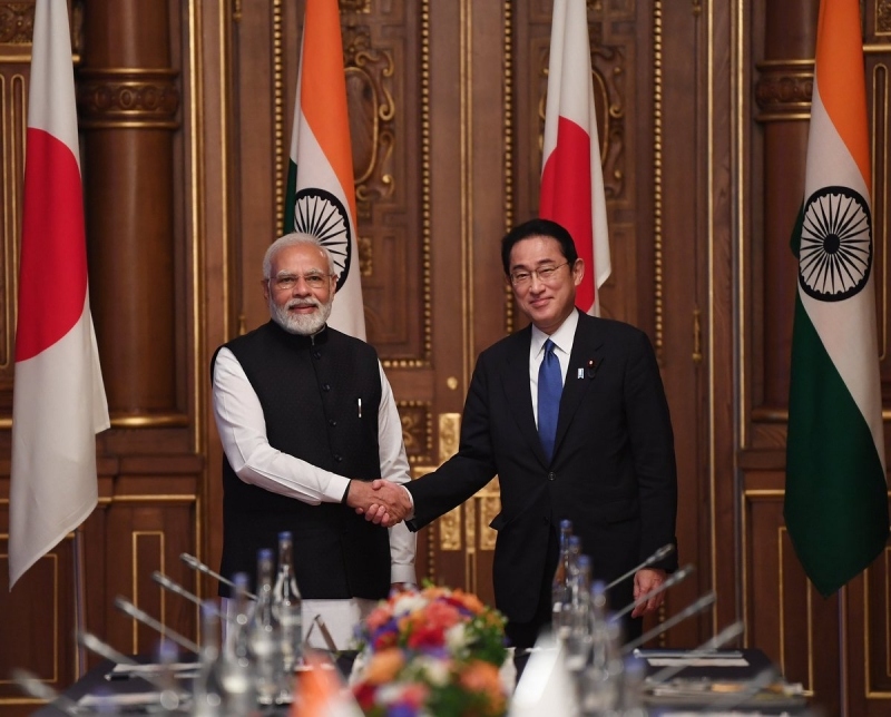 Nhật Bản và Ấn Độ tăng cường quan hệ song phương trên các lĩnh vực