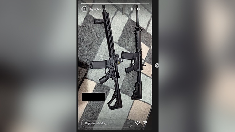 Nghi phạm xả súng trường tiểu học tại Mỹ từng khoe 2 khẩu súng trường trên Instagram