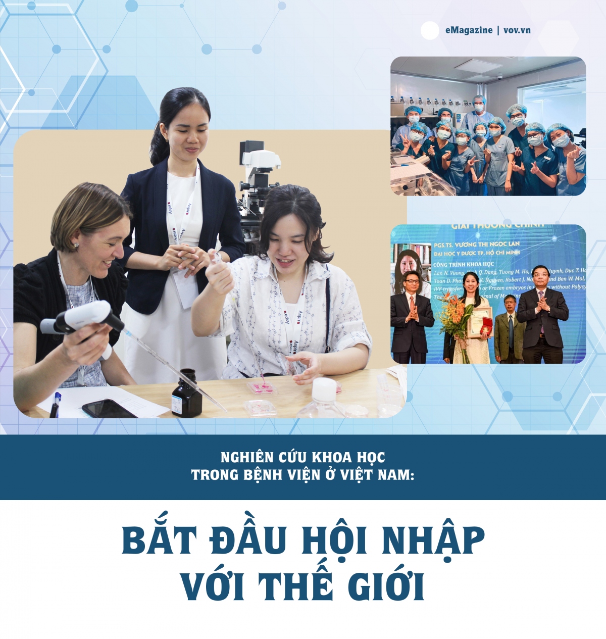 Nghiên cứu khoa học trong bệnh viện ở Việt Nam: Bắt đầu hội nhập với thế giới