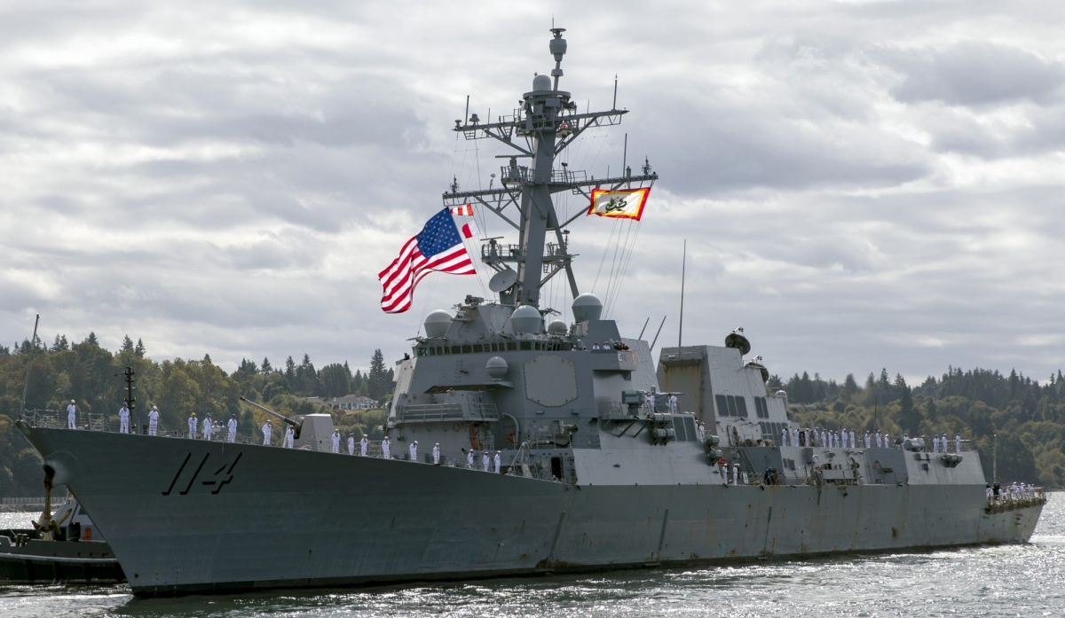 Điều dàn chiếm hạm “khủng” tới Nhật Bản, Mỹ muốn đối phó mối đe dọa từ Trung Quốc?