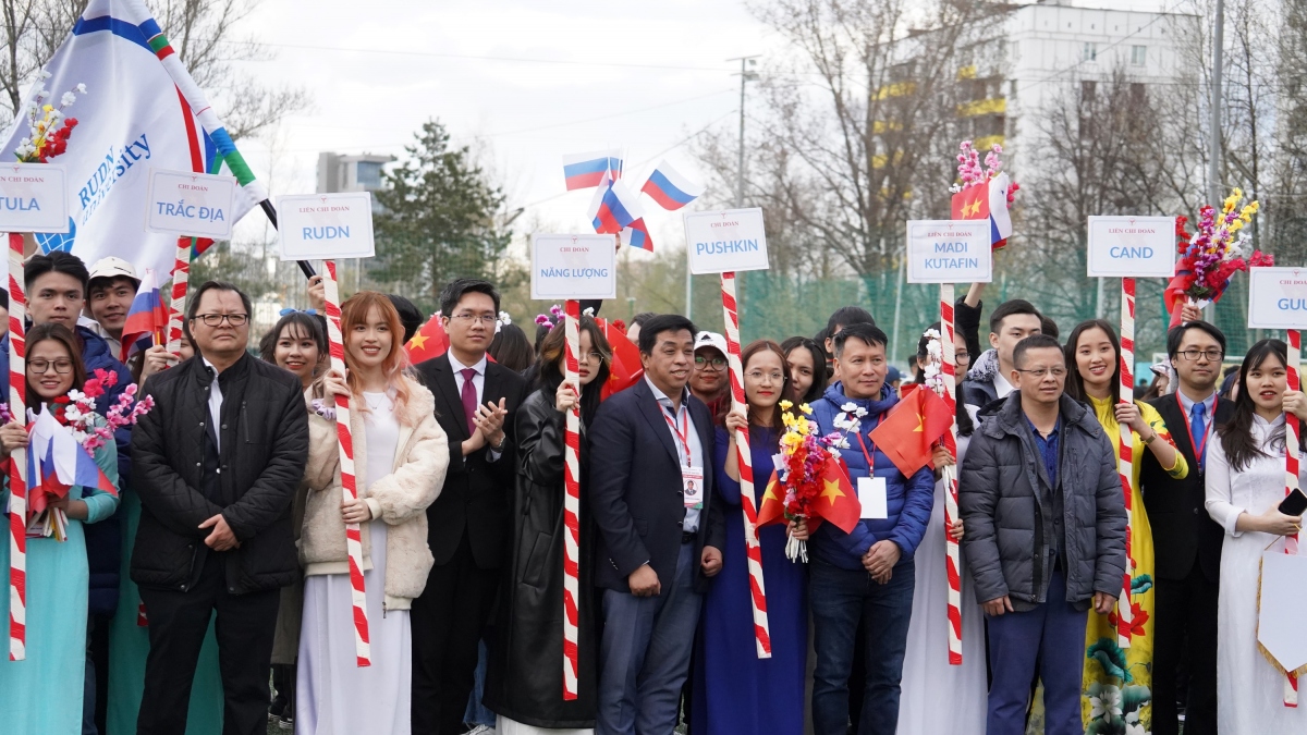 Sinh viên Việt Nam tại Nga tổ chức Đại hội thể thao kỷ niệm các ngày lễ lớn của dân tộc