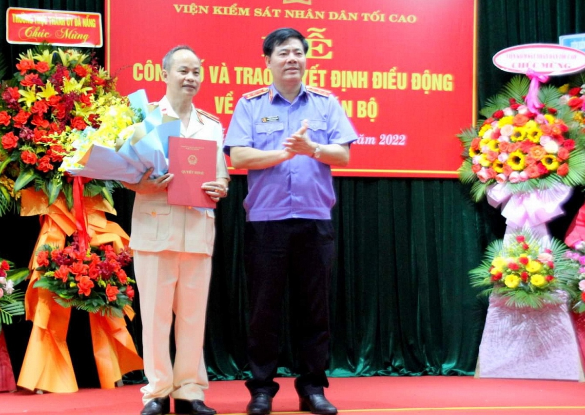 Ông Nguyễn Văn Quang giữ chức Viện trưởng Viện KSND thành phố Đà Nẵng
