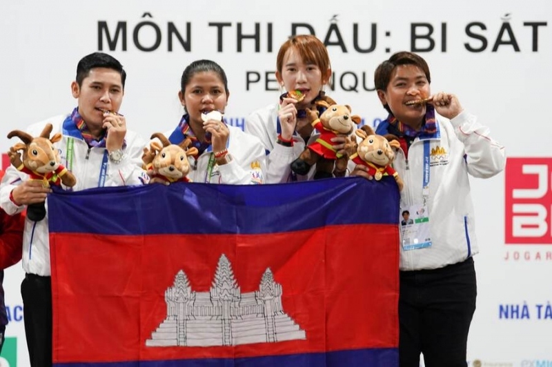 Thể thao Campuchia phá kỷ lục về số lượng huy chương tại SEA Games